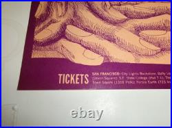 Bill Graham-1968 Fillmore Concert Poster-BG#132-Chambers Brothers-Burdon/Animals