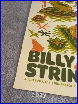 Billy Strings Indianapolis Garfield Park August 21 2021 Concert Tour Poster Se