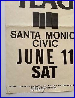 Black Flag Concert Poster Flyer Raymond Pettibon Punk