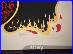 Black Pumas Concert Poster ACL 2023 Artist Edition 17/70