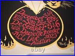 Black Pumas Concert Poster ACL 2023 Artist Edition 17/70