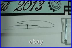 Blink-182 Signed Autograph Le Concert Tour Poster Merry Christmas Xmas 2013