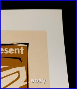 Bob Dylan Silkscreen Concert Poster #26/100 Atlanta 2004 Rare Print not vinyl