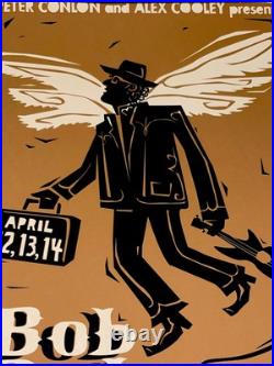 Bob Dylan Silkscreen Concert Poster #26/100 Atlanta 2004 Rare Print not vinyl