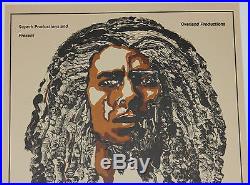 Bob Marley Original Concert Poster 1978 UC Berkeley
