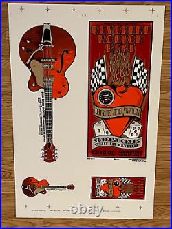 Brian Setzer Reverend Horton Heat Ohio 2005 2 Original Concert Poster Proof