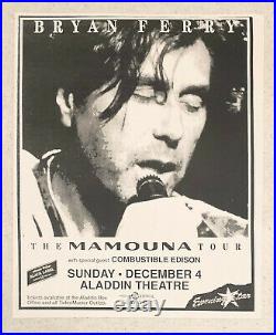 Bryan Ferry Concert Poster 1994