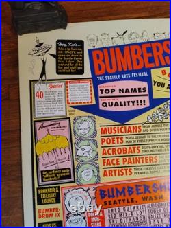 Bumbershoot Original Seattle 1996 Official Concert Poster Rare HTF OOP Amazing Bumbershoot Original Seattle 1996 Official Concert Poster Rare HTF OOP Amazing