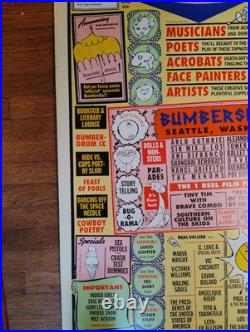 Bumbershoot Original Seattle 1996 Official Concert Poster Rare HTF OOP Amazing Bumbershoot Original Seattle 1996 Official Concert Poster Rare HTF OOP Amazing