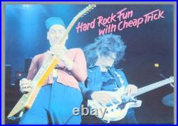 CHEAP TRICK mega rare vintage original 1979 HEAVEN TONIGHT concert poster