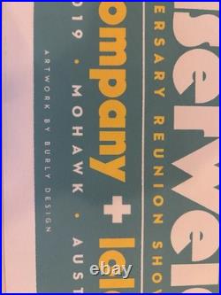 CONCERT POSTER 1999-2019 Cruiserweight Quiet Company Lola Tried Austin TX