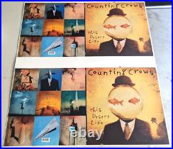 COUNTING CROWS Band 90's Concert Poster THIS DESERT LIFE 26 X 28? ORIGINAL