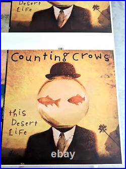 COUNTING CROWS Band 90's Concert Poster THIS DESERT LIFE 26 X 28? ORIGINAL