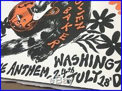 COURTNEY BARNETT Washington DC The Anthem Original Limited Concert Poster 07-24
