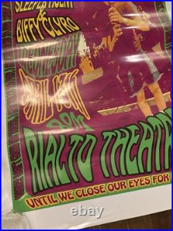 Cage The Elephant Concert Poster 2011 Rialto Theater Venue Advertisement RARE Cage The Elephant Concert Poster 2011 Rialto Theater Venue Advertisement RARE