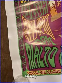 Cage The Elephant Concert Poster 2011 Rialto Theater Venue Advertisement RARE Cage The Elephant Concert Poster 2011 Rialto Theater Venue Advertisement RARE