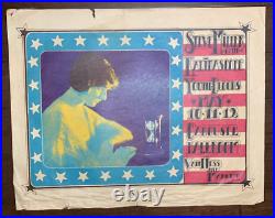 Carousel ballroom Steve Miller Youngbloods Original 1968 Concert Poster 22 X27