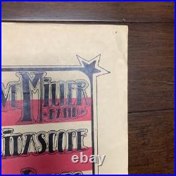 Carousel ballroom Steve Miller Youngbloods Original 1968 Concert Poster 22 X27 Carousel ballroom Steve Miller Youngbloods Original 1968 Concert Poster 22 X27