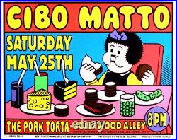 Cibo Matto Concert Poster Mesa Arizona 1996 Frank Kozik