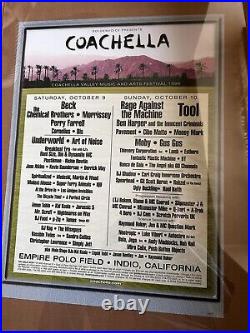 Coachella Music Festival 1999 Concert Poster, Empire Polo Club