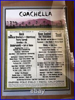 Coachella Music Festival 1999 Concert Poster, Empire Polo Club