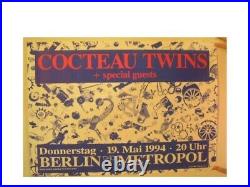 Cocteau Twins Poster Berlin Metropol Concert Tour Gig The 1994