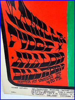 Concert Poster 14x 20 Vanilla Fudge Avalon Ballroom 1967 Charles Loyd Family Dog Concert Poster 14x 20 Vanilla Fudge Avalon Ballroom 1967 Charles Loyd Family Dog