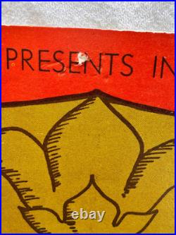 Concert Poster 14x 21 Donovan 1 night only 1967 Bill Graham Maclean design SF Concert Poster 14x 21 Donovan 1 night only 1967 Bill Graham Maclean design SF