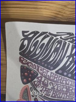 Concert Poster For Widespread Panic And The Allman Brothers Band