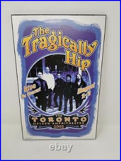 Concert Poster -The Tragically Hip In Toronto (2002)