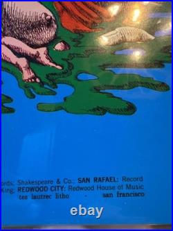 Creedence Clearwater & Fleetwood Mac Concert Poster Cgc 9.8 1st Print 1969