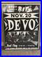 DEVO_CONCERT_POSTER_THE_RITZ_NYC_VINTAGE_ORIGINAL_Framed_01_xd