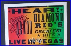 DIAMOND RIO 1997 LAS VEGAS Concert The Orleans Hatch Show Print Nashville Poster