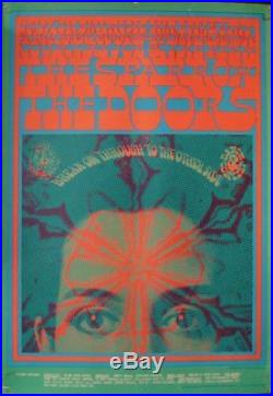 DOORS FD50-2 FAMILY DOG AVALON BALLROOM VICTOR MOSCOSO concert poster 1967 RARE