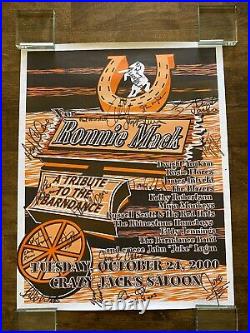 DWIGHT YOAKAM Concert Poster Artist Proof Multi Autograph ONE OF A KIND