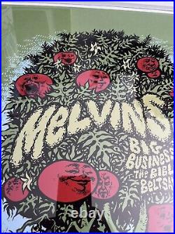 DWITT 2008 Melvins Concert Poster S&N @ Small's In Detroit