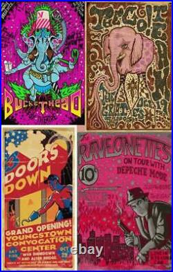 Darren Grealish Ween Concert Poster Collection Lot X16