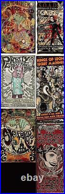 Darren Grealish Ween Concert Poster Collection Lot X16