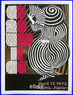 David Bowie Concert Poster Osaka Japan 1973 Frank Kozik