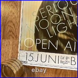 David Bowie Serious Moonlight Concert Poster Open Air 1983 Classic Rock Germany
