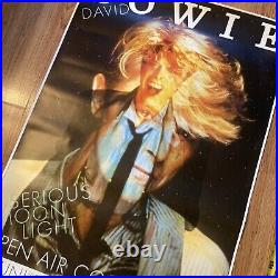 David Bowie Serious Moonlight Concert Poster Open Air 1983 Classic Rock Germany