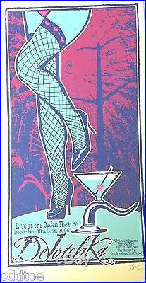 DeVotchKa Concert Poster Signed and Numbered by Lindsey Kuhn