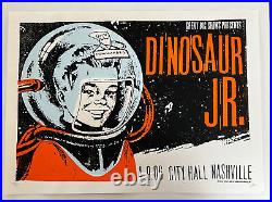 Dinosaur Jr City Hall Nashville 2006 Original Concert Poster Signed #'d /66