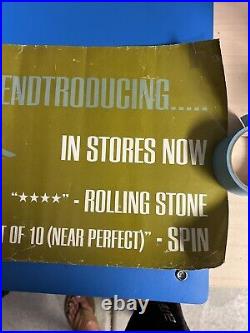 Dj Shadow Entroducing 12x 36 Concert Promo Poster 2 Sided Hi Res Rare