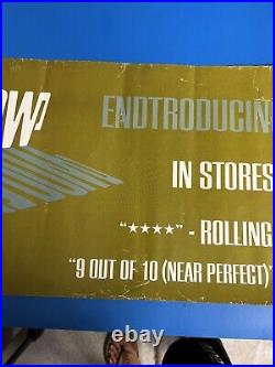 Dj Shadow Entroducing 12x 36 Concert Promo Poster 2 Sided Hi Res Rare