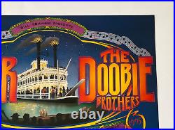 Doobie Brothers Steve Miller Original Concert Poster 1995 New Orleans Boat BGP