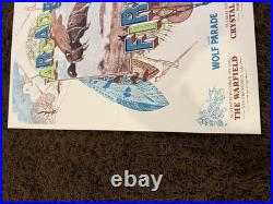 EARLY Arcade Fire concert poster 2005 Seattle, WA S&N 282/375 Paramount Theater