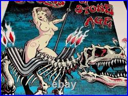 EMEK Queens of the Stone Age Athens GA 2003 Screen Print Concert Poster Art S/D