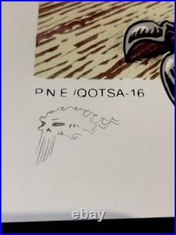 EMEK Queens of the Stone Age Athens GA 2003 Screen Print Concert Poster Art S/D