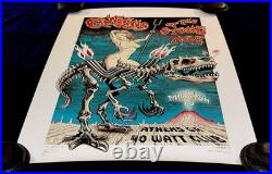 EMEK Queens of the Stone Age Athens GA 2003 Screen Print Concert Poster Art S/D